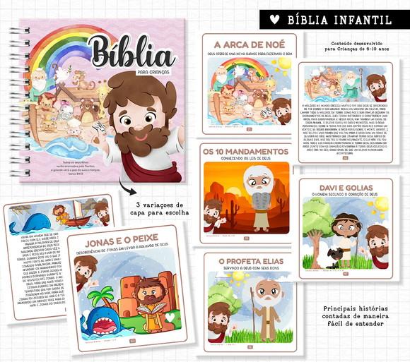 Biblia Infantil Menina