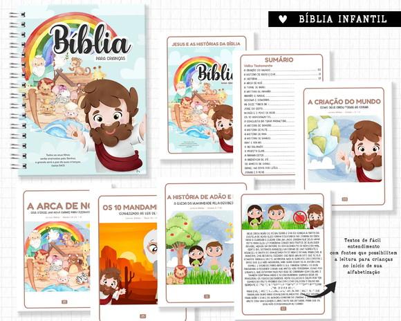 Biblia Infantil Menino