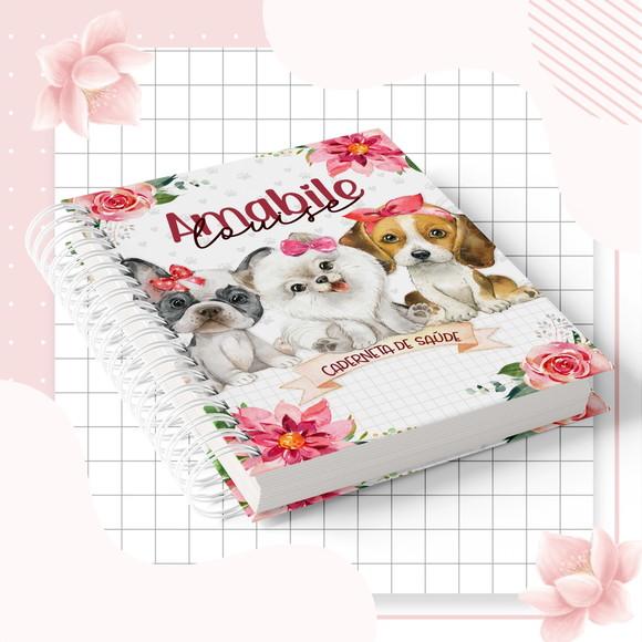 Caderneta de Vacina - Cachorrinho Menina