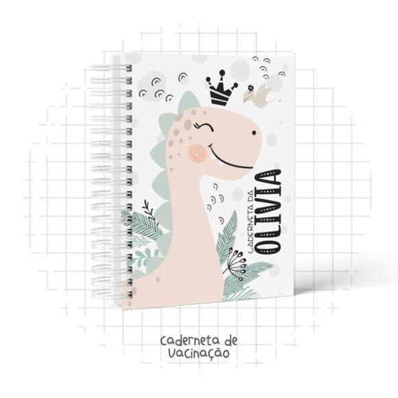 Caderneta de Vacina - Dino Menina