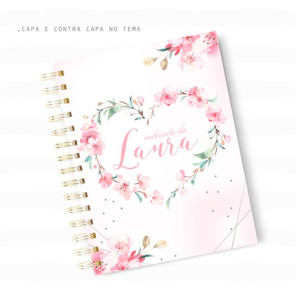 Caderneta De Vacina - Floral 02