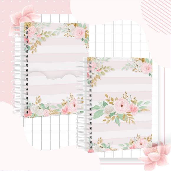 Caderneta de Vacina - Floral 03