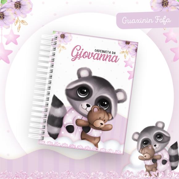 Caderneta De Vacina - Guaxinin Fofa