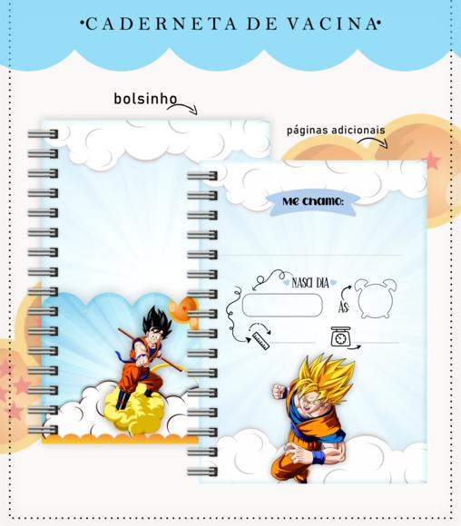 Caderneta De Vacina - Goku