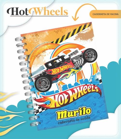 Caderneta de Vacina - Hot Wheels