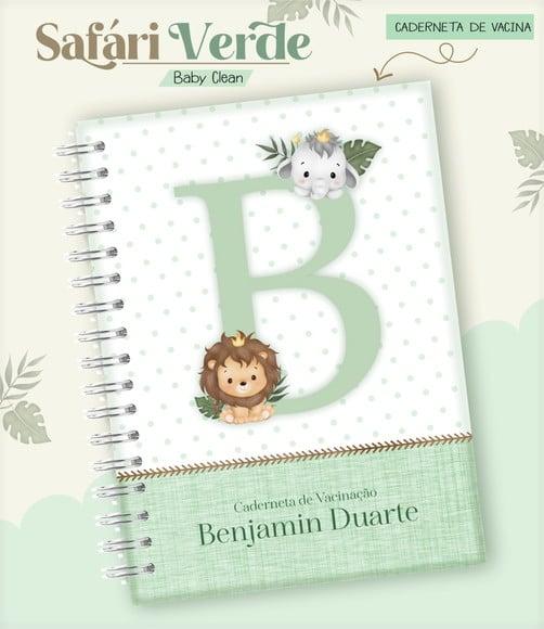 Caderneta de Vacina - Safari Verde Inicial