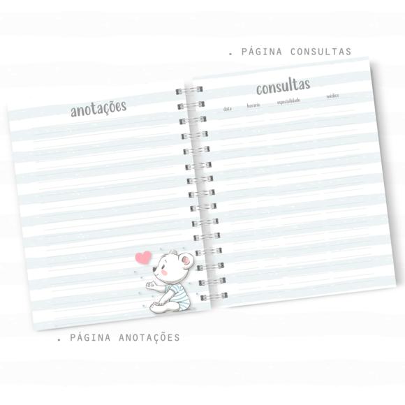 Caderneta de Vacina - Ursinho 02