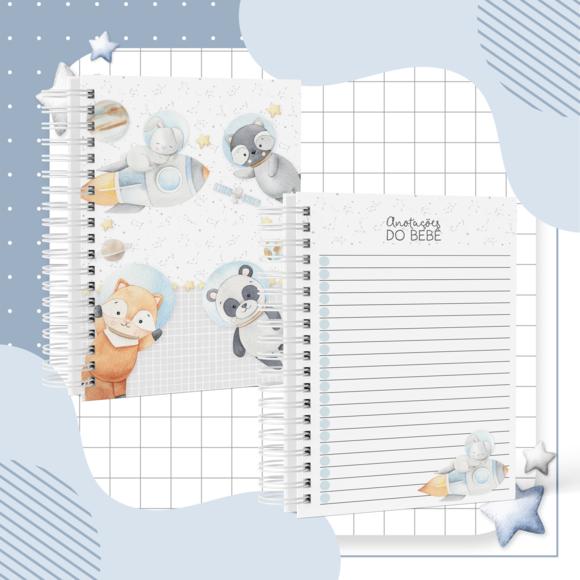 Caderneta de Vacinação - Animais Astronauta 03