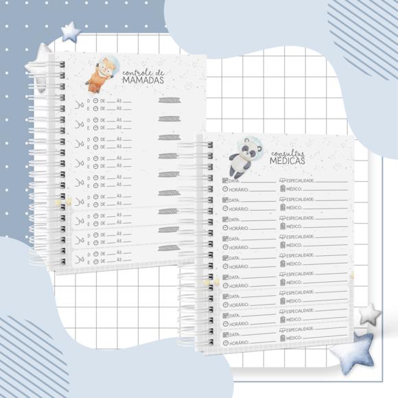 Caderneta de Vacinação - Animais Astronauta 03