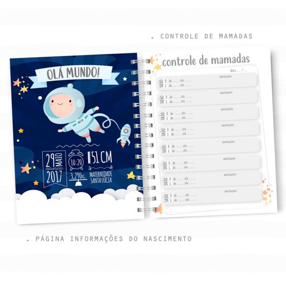Caderneta De Vacinação - Astronauta