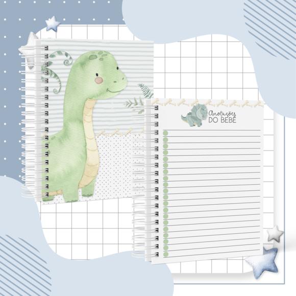 Caderneta De Vacinação - Dinossauro
