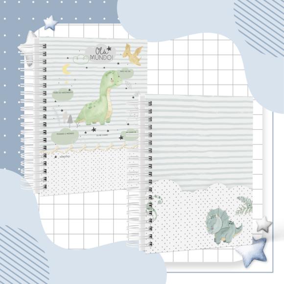 Caderneta De Vacinação - Dinossauro