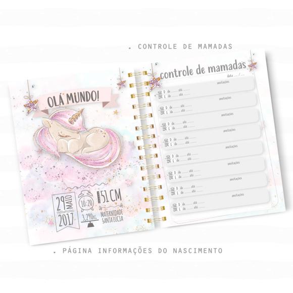 Caderneta de Vacinação - Unicornio