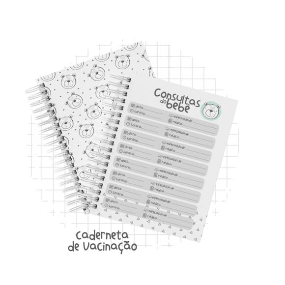 Caderneta de Vacinação - Urso Escandinavo