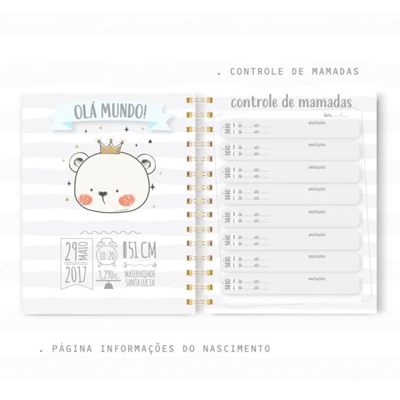 Caderneta de Vacinação - Urso Príncipe