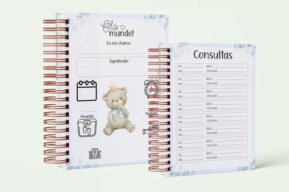 Caderneta de Vacinação - Urso Príncipe 04