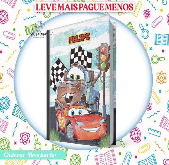 Caderno Brochurão (g) - Carros 02 (promocional)