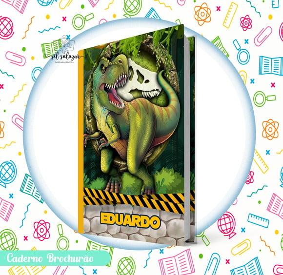 Caderno Brochurão (g) - Dinossauro 02