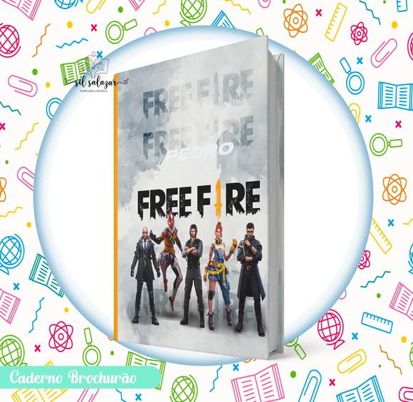Caderno Brochurão (g) - Freefire