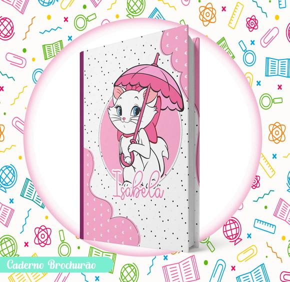 Caderno Brochurão (g) - Gatinha Marie