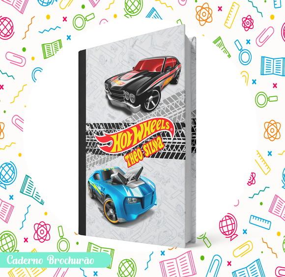Caderno Brochurão (g) - Hot Wheels