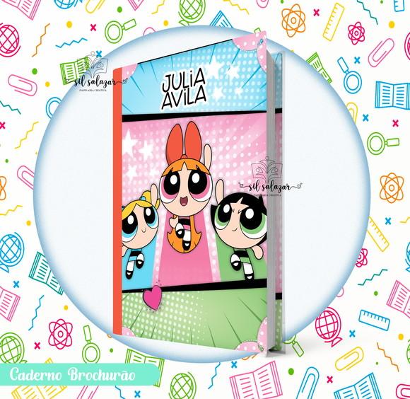Caderno Brochurao (g) - Meninas Super Poderosas