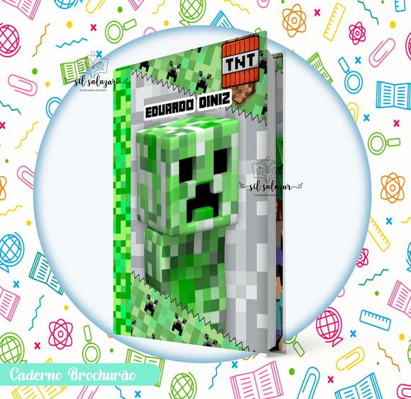 Caderno Brochurao (g) - Minecraft 02