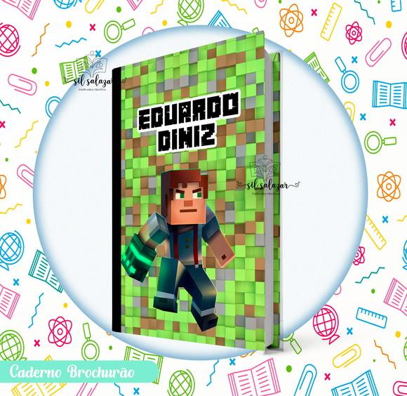 Caderno Brochurao (g) - Minecraft