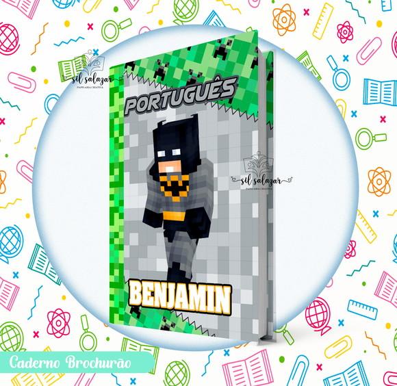 Caderno Brochurao (g) - Minecraft Batman