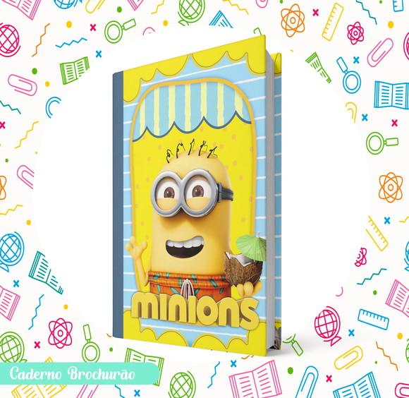 Caderno Brochurão (g) - Minions