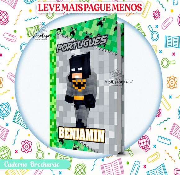 Caderno Brochurao (g) - Minecraft Batman (promocional)