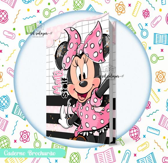 Caderno Brochurão (g) - Minnie Rosa P22