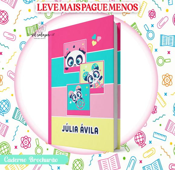 Caderno Brochurão (g) - Panda Donuts Puket 03 (promocional)