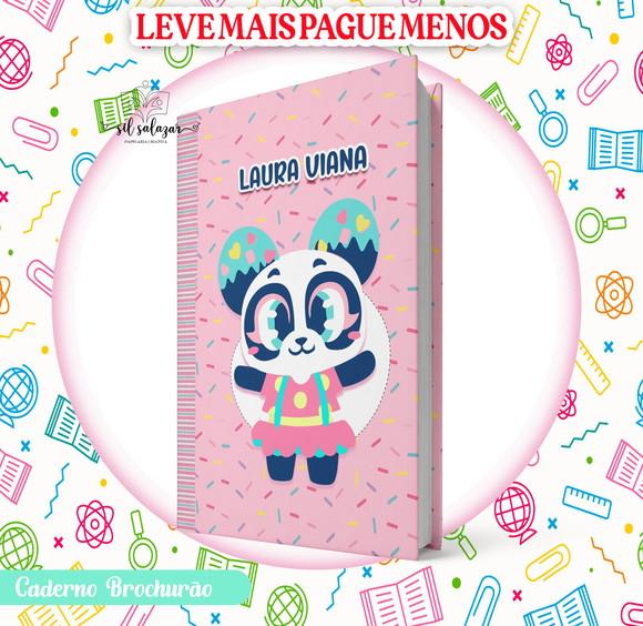Caderno Brochurão (g) - Panda Puket (promocional)