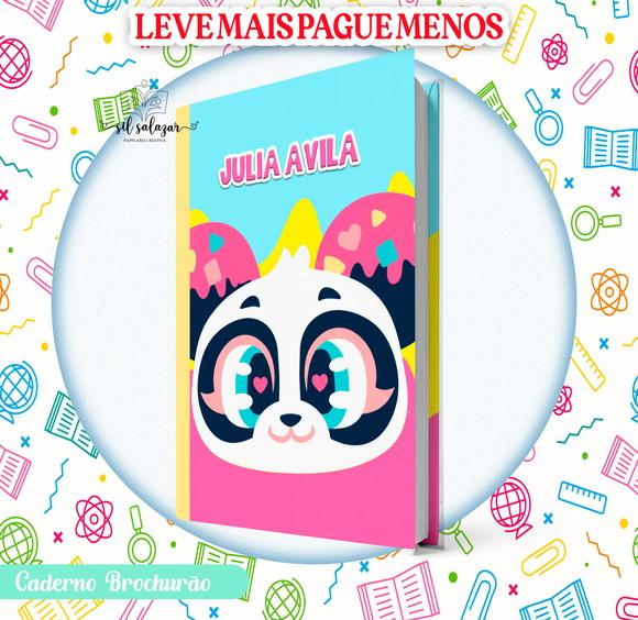 Caderno Brochurão (g) - Panda Donuts Puket 06 (promocional)