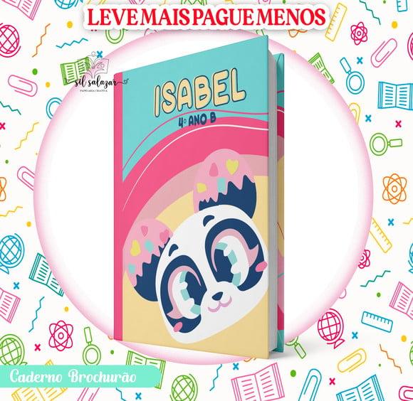 Caderno Brochurão (g) - Panda Puket 02 (promocional)