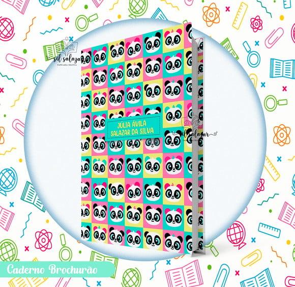Caderno Brochurão (g) - Panda Puket 05