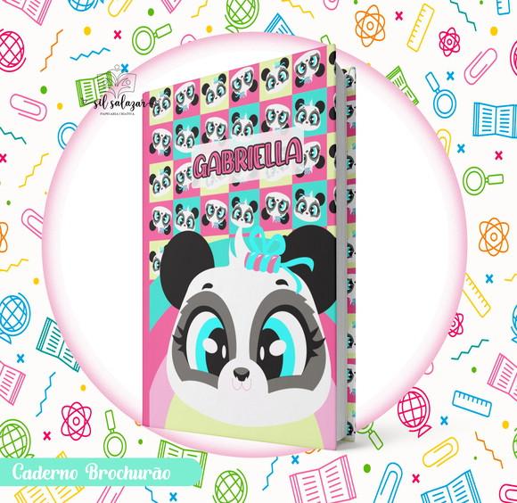 Caderno Brochurão (g) - Panda Puket 04