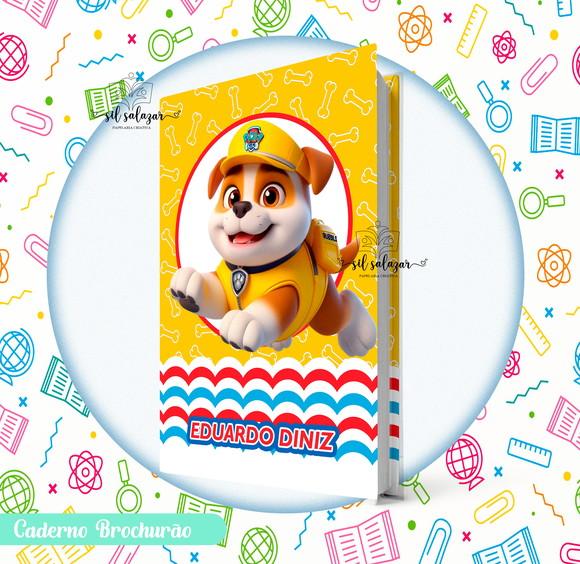 Caderno Brochurão (g) - Patrulha Canina 04/ Rublle