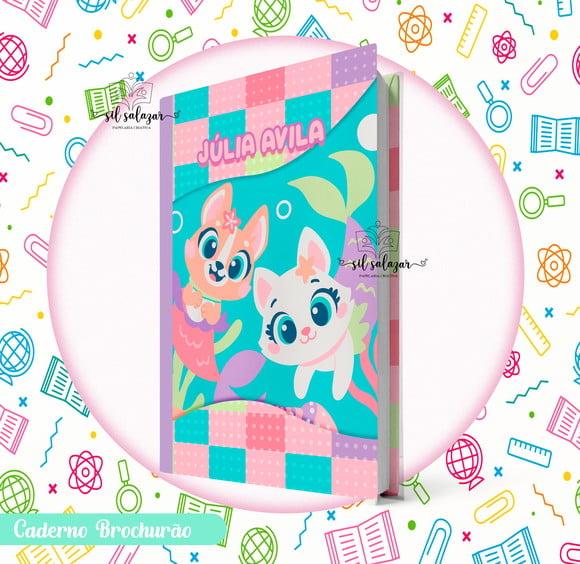 Caderno Brochurão (g) - Pet Sereia Puket 05
