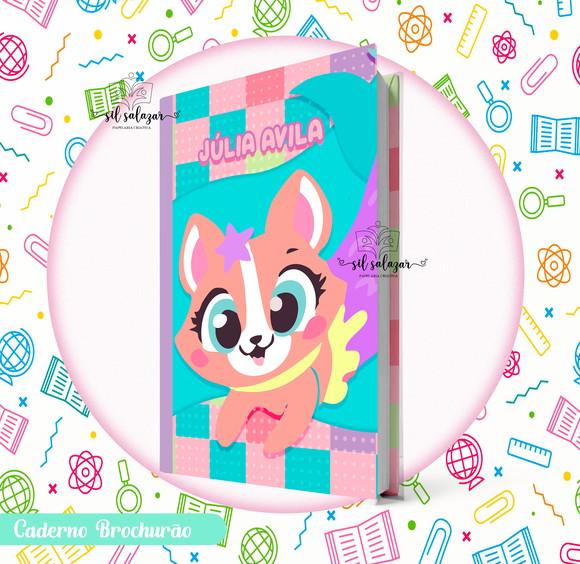 Caderno Brochurão (g) - Pet Sereia Puket 06