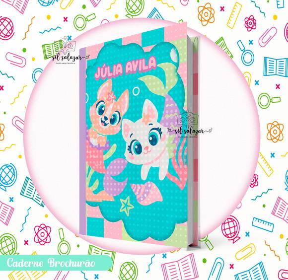 Caderno Brochurão (g) - Pet Sereia Puket 03