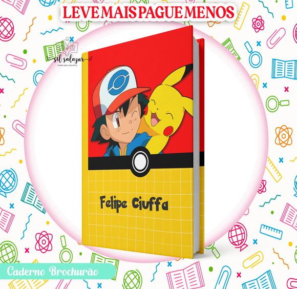 Caderno Brochurão (g) - Pokemon (promocional)