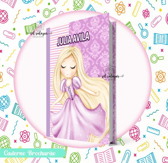 Caderno Brochurão (g) - Rapunzel 02