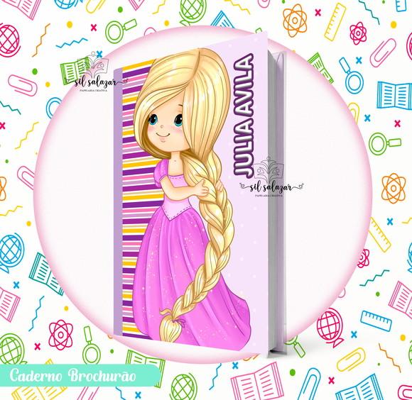 Caderno Brochurão (g) - Rapunzel 03