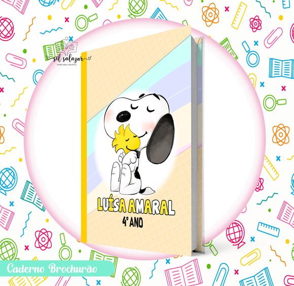 Caderno Brochurão (g) - Snoopy Candy