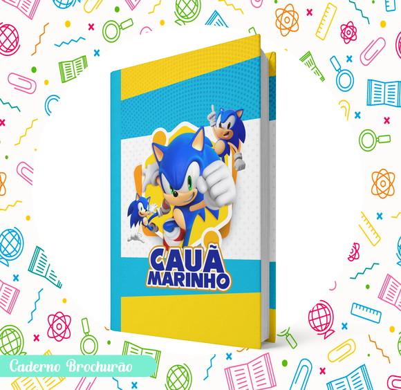 Caderno Brochurão (g) - Sonic