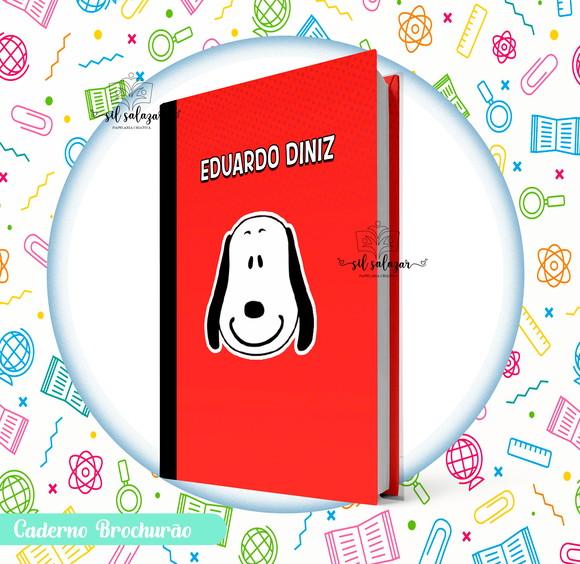 Caderno Brochurão (g) - Snoopy Faces