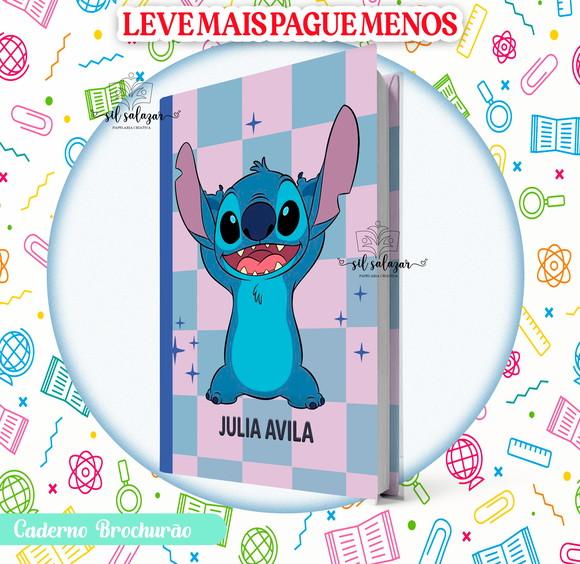 Caderno Brochurão (g) - Stitch (promocional)