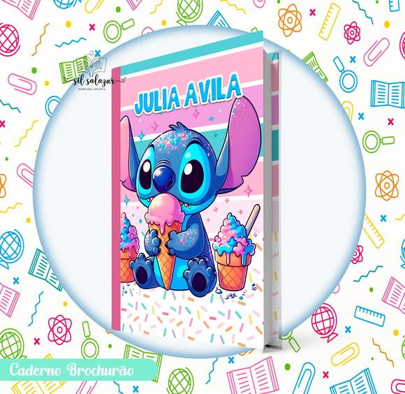 Caderno Brochurão (g) - Stitch 07